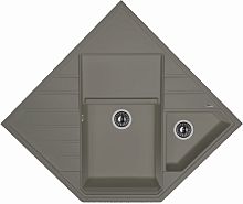 Мойка Florentina "Бомбей", серый шелк FS