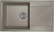 Мойка Florentina "Консул" 840, серый шелк FG