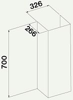 Комплект для удлинения Falmec KACL.1027#HF