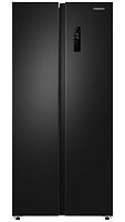 Холодильник отдельностоящий с инвертором MEFERI MFR83BLACK IX TOTAL NO FROST SIDE BY SIDE COMFORT