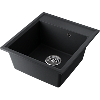Мойка Omoikiri Daisen 46-BL Artgranit/черный
